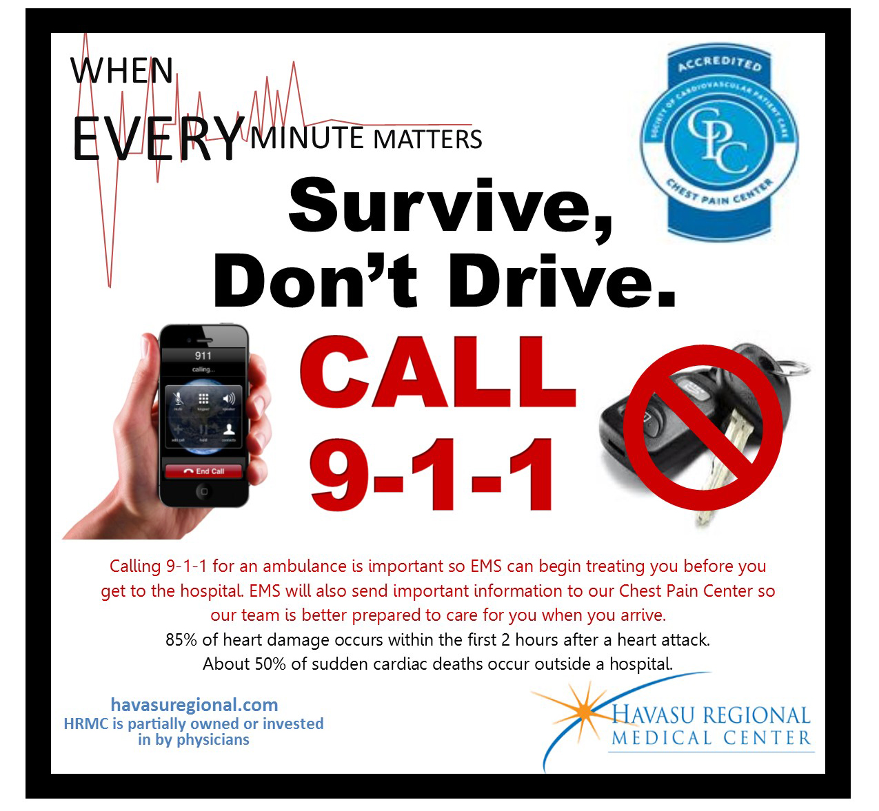 Don't Drive, Stay Alive